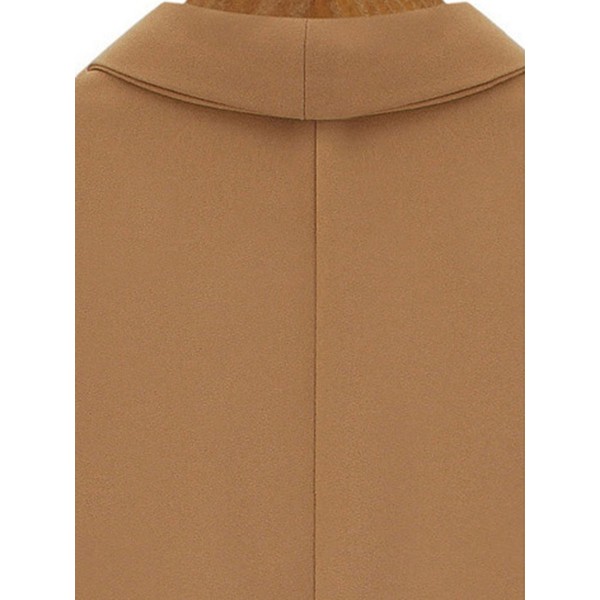 Stylish Notched Lapel Long Sleeve Blazer