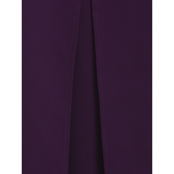 Plus Size Wide Legs Split Women's Jumpsuit